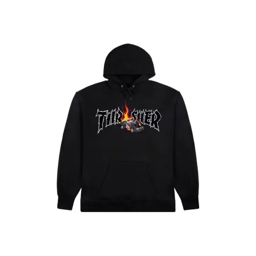 Thrasher x NECKFACE FW23 Толстовка Унисекс Черный