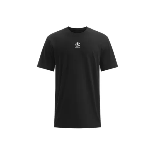 Under Armour Curry Черная Мужская Футболка