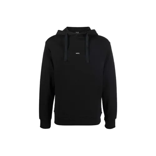 A.P.C. Joint Paragraph Черные Мужские Толстовки