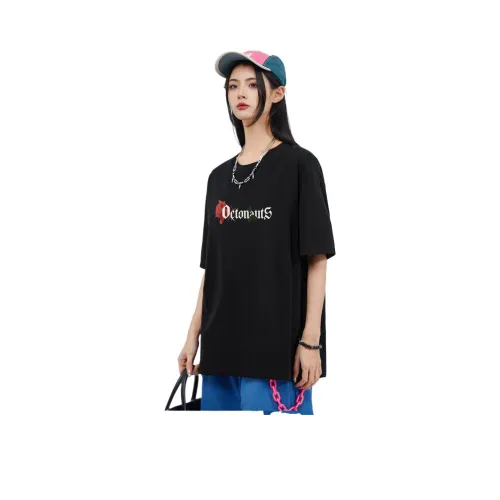 Маленькие колонны под водой Черный Унисекс T-рубашки