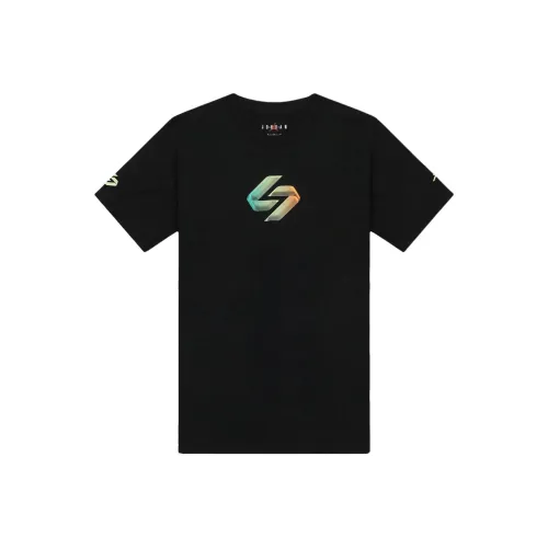 Jordan Luka T Рубашка Мужская Черная