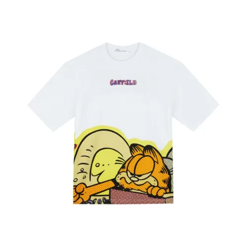Fun x Garfield T-Shirt Унисекс Белый