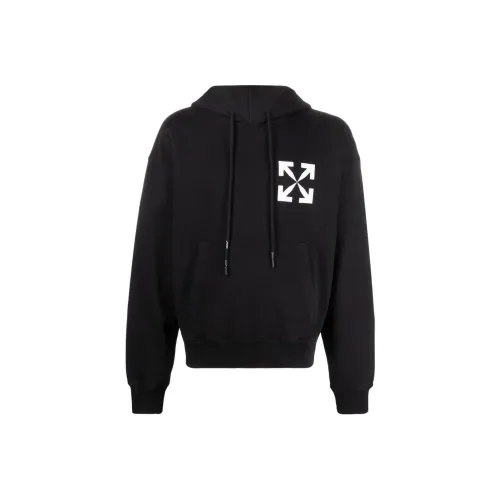 Off Белый Черный Мужские Толстовки