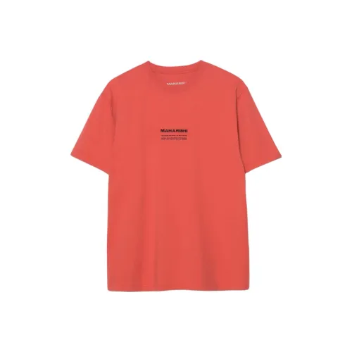 Maharishi Светло-красные Мужские T-рубашки