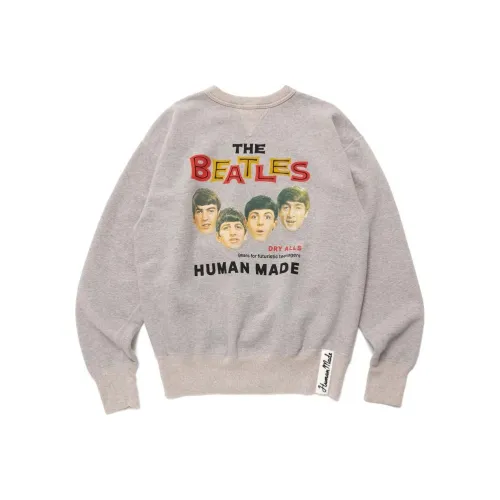 HUMAN MADE Свитшот Унисекс Серый