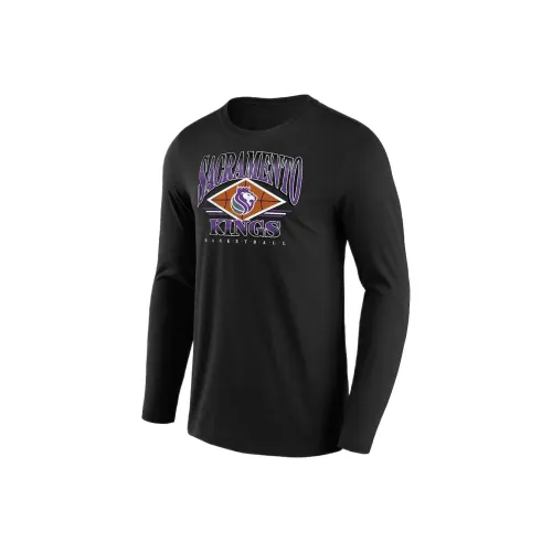 NBA Sacramento Kings Пава Phase T Рубашка Мужская Черная