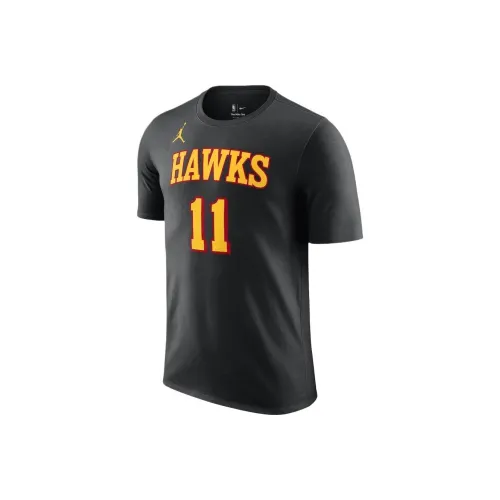 NBA x Jordan Atlanta Hawks T-Shirt Мужской Черный