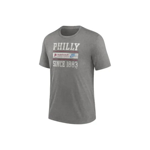 nike T-рубашка мужская серая Philadelphia Phillies PHILLIPS