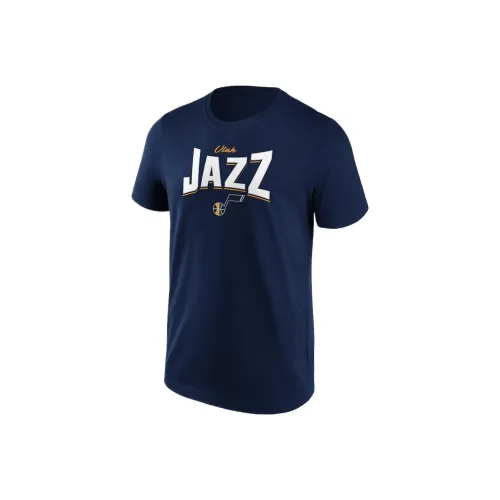 NBA Utah Jazz Vibe T-Shirt Мужская Морской Синий