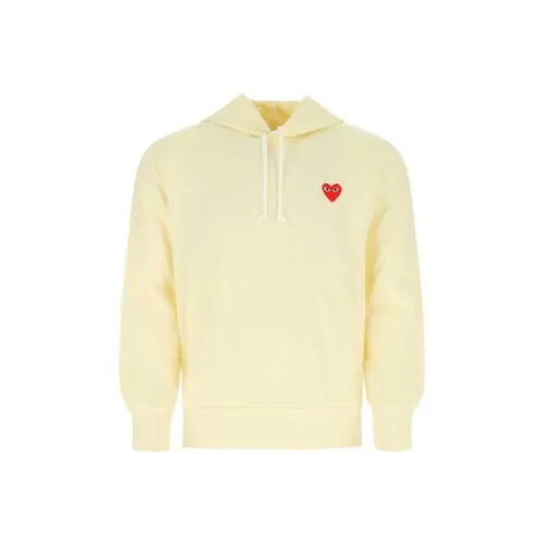 CDG Play Желтый Мужской Свитшот