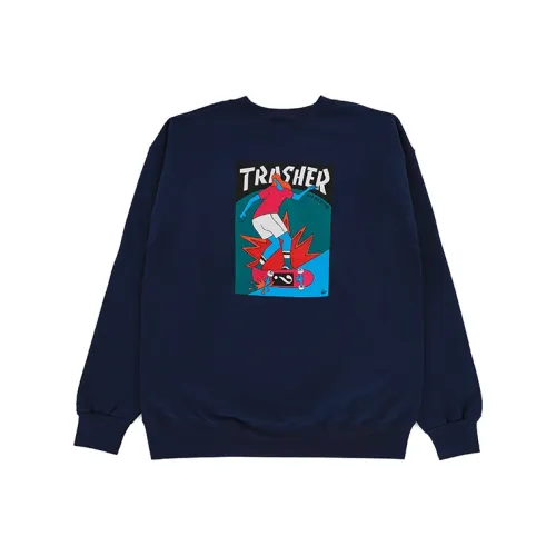 Thrasher Темно-синий Унисекс Свитшоты