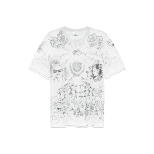 CASABLANCA SS25 T Рубашка Мужская Светло-Серый