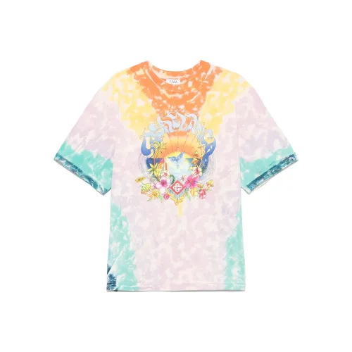 CASABLANCA SS25 T Рубашка Мужская Светло-фиолетовая