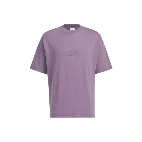 Adidas Originals WASHED Короткий рукав T-рубашка Мужская фиолетовая