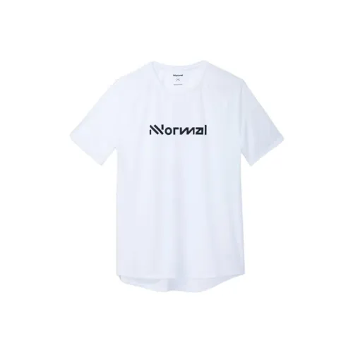 NNormal Белый Мужская T-Рубашка