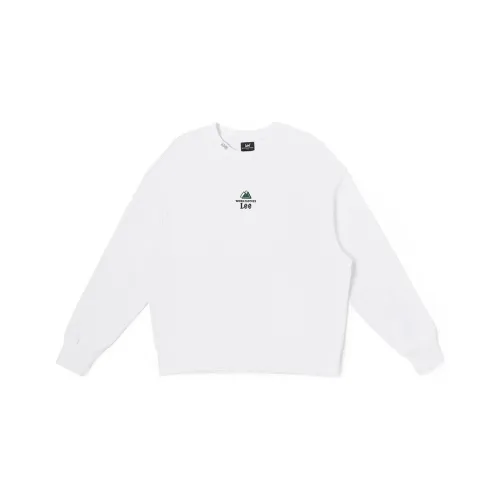 Lee Buddy Lee Series Белый Унисекс Свитшоты