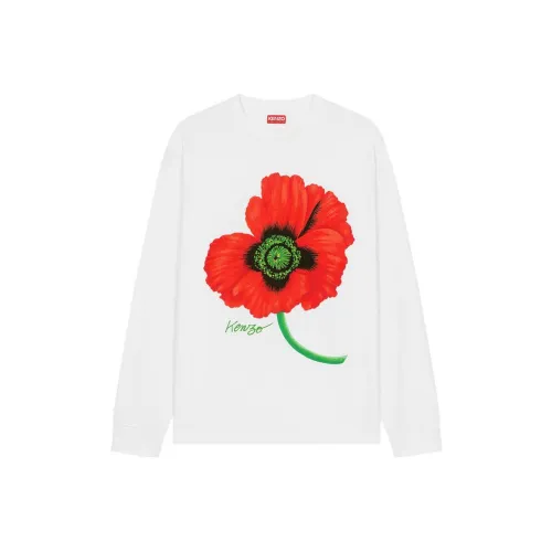 KENZO x Nigo Poppy Flower Series Толстовка Мужской Белый