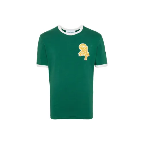 CASABLANCA T-рубашка мужская лесного зеленого цвета