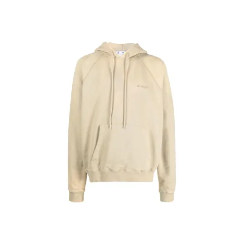 Off Белый FW22 Бежевый Мужские Свитшоты