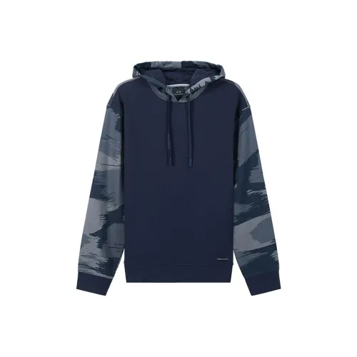 ARMANI EXCHANGE Морской синий Мужские Свитшоты