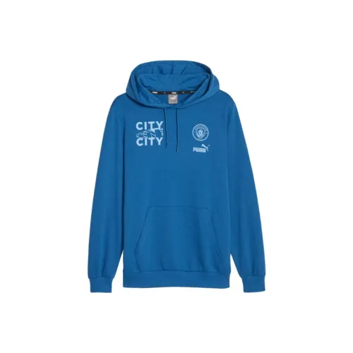 PUMA MCFC Светло-Синие Мужские Толстовки