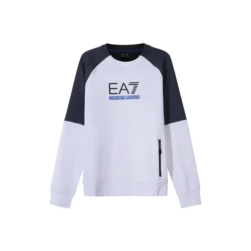 EMPORIO ARMANI Белый Мужской Свитшот