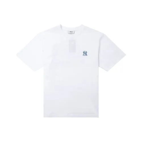 MLB Basic New York Yankees SS25 T-Shirt Унисекс Экрю