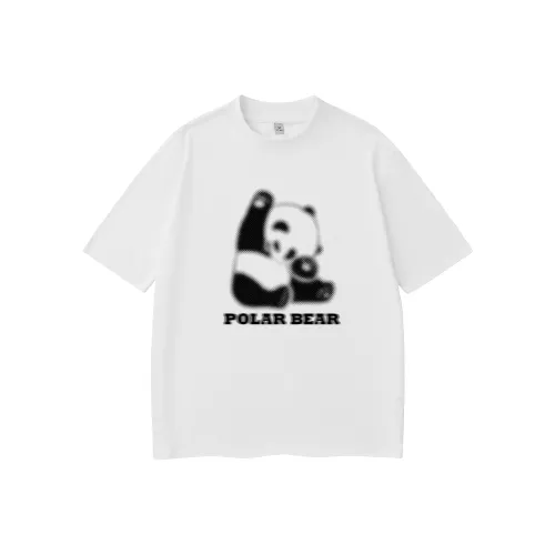 Белый медведь Унисекс Футболка