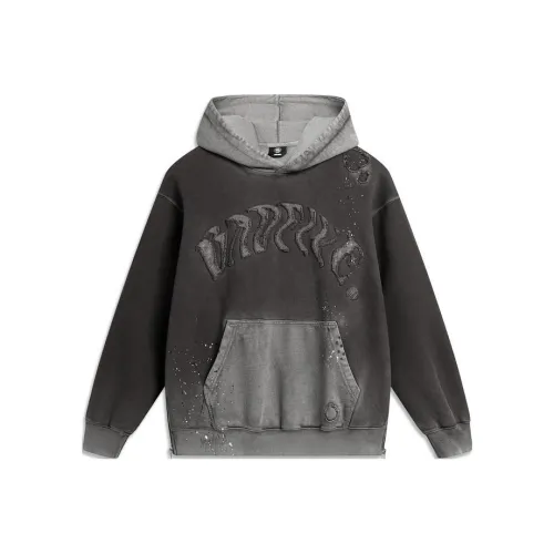 LINING Badfive Толстовка Мужская Обсидианово-Серый