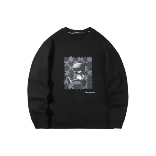 HLA JEANS Черный 1 Мужские Свитшоты
