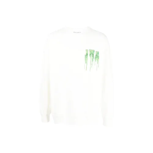 JW Anderson Белый Мужской Свитшот