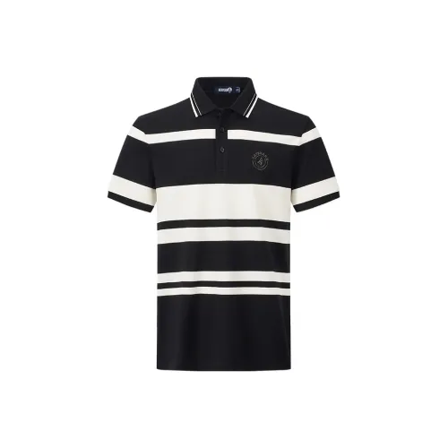 NAVIGARE T Рубашка Мужская Ночь Черный Белый