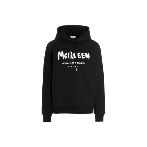 Alexander McQueen Черные Мужские Свитшоты