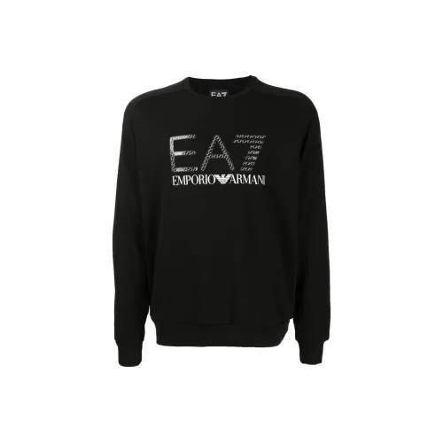 EMPORIO ARMANI EA7 Толстовка Мужской Черный