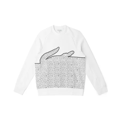 LACOSTE Collaboration Белый Мужской Свитшот