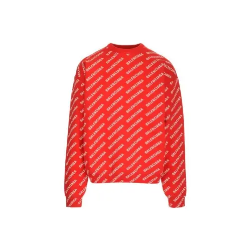 Balenciaga Свитшот Мужской Красный