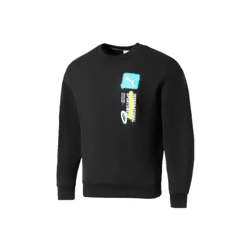 PUMA Черные Мужские Свитшоты
