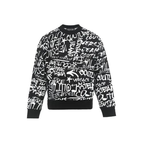 VERSACE JEANS COUTURE FW23 Толстовка Мужской Черный