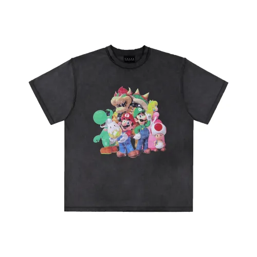 False Perception T-Shirt Унисекс Выстиранный Черный