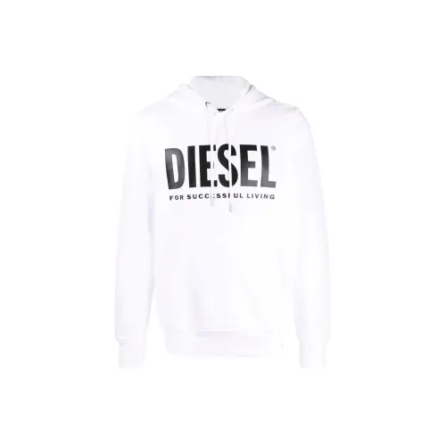 DIESEL Белый Мужской Свитшот