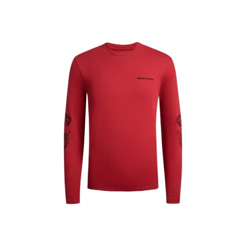 ARMANI EXCHANGEAE SS24 T Рубашка Мужская Красная