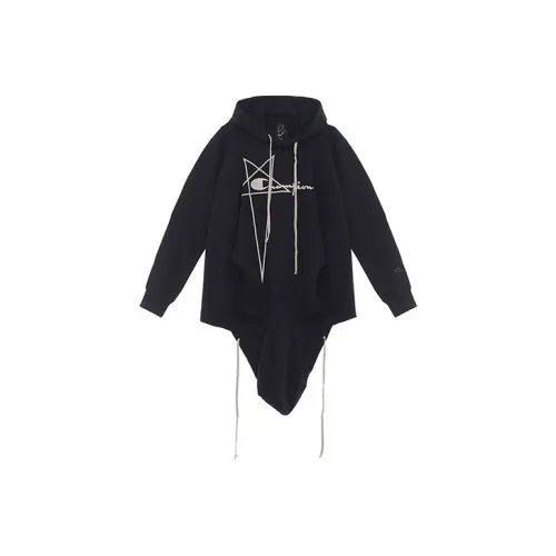 RICK OWENS совместный бренд Черные мужские свитшоты