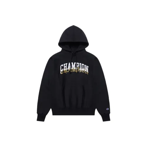Champion Черный Мужской Свитшот