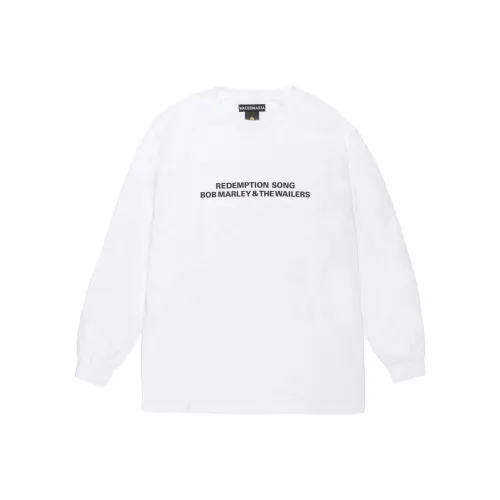 WACKO MARIA Боб Марли Co Брендированная Серия Белая Унисекс Футболка