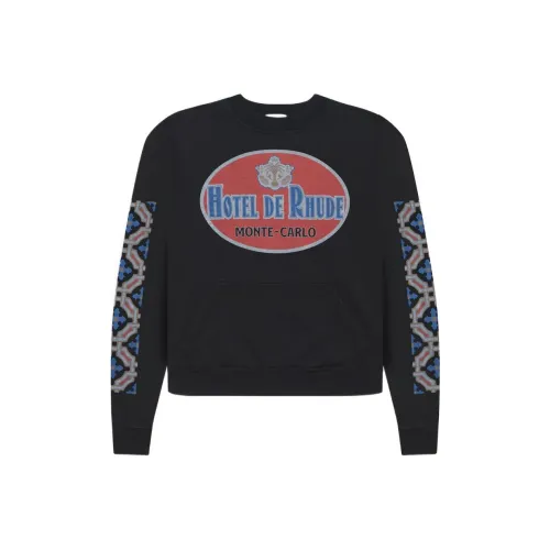 RHUDE Черные Мужские Свитшоты