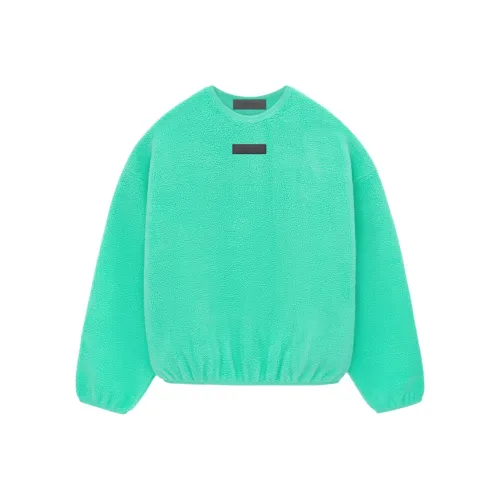 Fear Of God Essentials Crewneck Свитер Толстовка Мужской Лист мяты Лист мяты