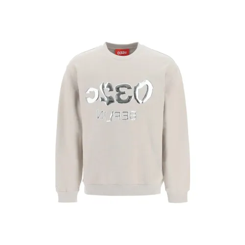 032c Бежевый Мужской Свитшот