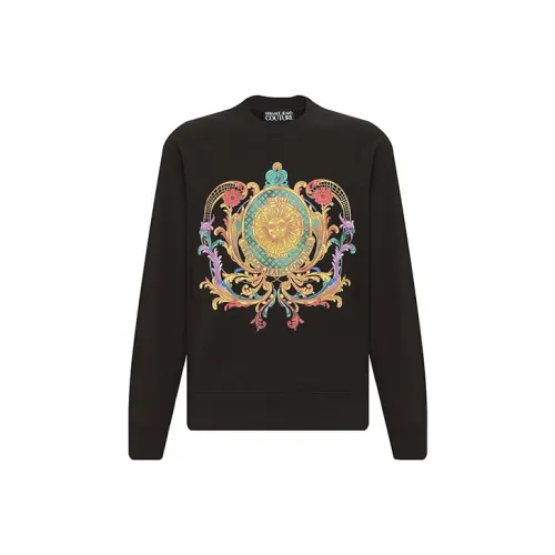 VERSACE JEANS COUTURE SS22 Толстовка Мужской Черный