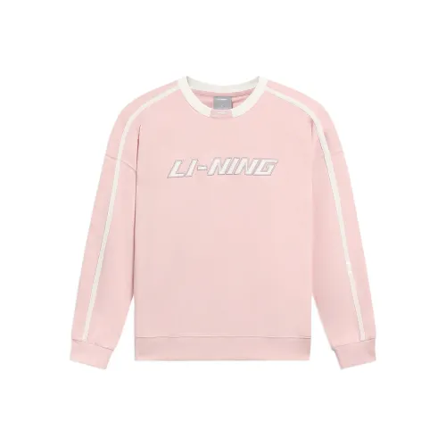 LINING Sports Life Collection Толстовка Унисекс Light Вода Розовый