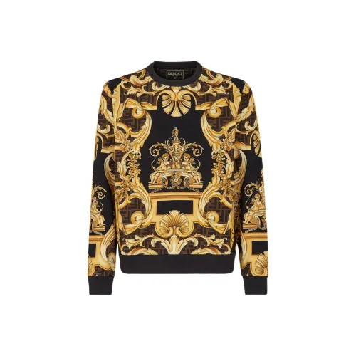 FENDI X VERSACE FENDI X VERSACE SS22 Толстовка Мужской Многоцветный